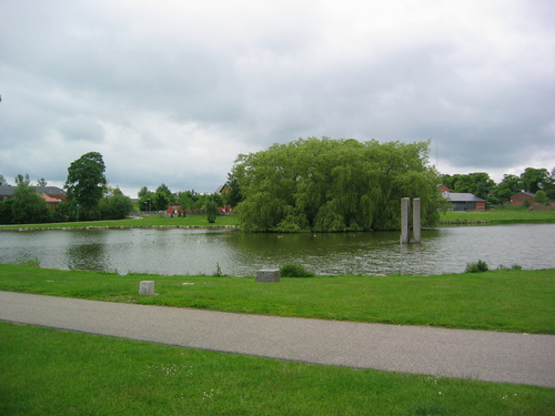 Søjler i vand